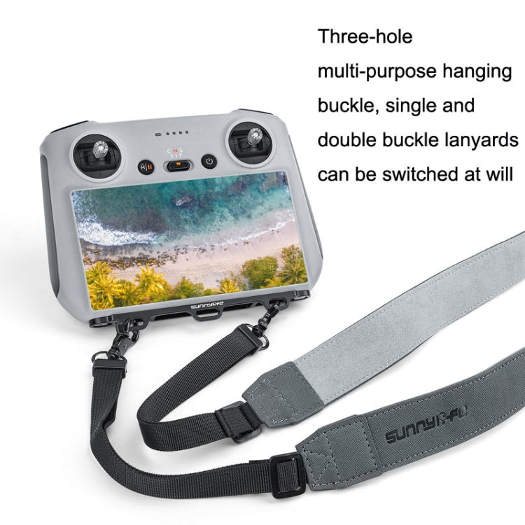 Sunnylife MM3-GS389 For Mini 3 Pro DJI RC with Screen Remote Control Leather Lanyard, MM3-GS389 Sunnylife MM3-GS389 For Mini 3 Pro DJI RC with Screen Remote Control Leather Lanyard, MM3-GS389